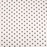 Poplin Dots Wit Grijs