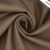 Linen Cotton Mocha Brown