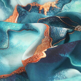 100% Viscose Nebulae Pouring