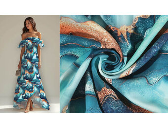 100% Viskose Nebulae Pouring