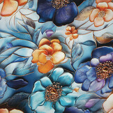 100% Viscose Sonella Bloemen