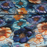 100% Viscose Sonella Bloemen