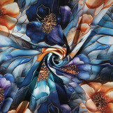 100% Viscose Sonella Flowers