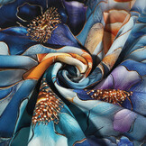 100% Viscose Sonella Bloemen