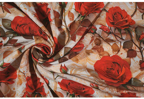 100% Viscose Rosavelle Rozen