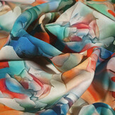 100% Viskose Caliora Aquarell