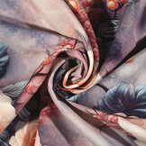 100% Viscose Mysteria Bloemen