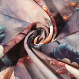 100% Viscose Mysteria Bloemen