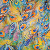 100% Viscose Pavona Feather