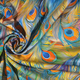 100% Viscose Pavona Feather