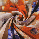 100% Viscose Zymora Bloemen