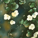 100% Viscose Nenoura Flowers