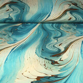 100% Viskose Aquelis Pouring