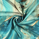 100% Viscose Aquelis Pouring