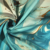 100% Viskose Aquelis Pouring