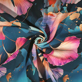 100% Viscose Tessari Bloemen