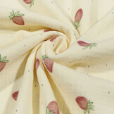 Double Gauze Strawberries