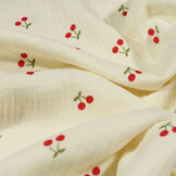 Double Gauze Little Cherry