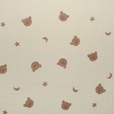 Baumwoll Musselin Mond Bär