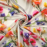 100% Viscose Tuliora Flowers