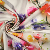100% Viscose Tuliora Bloemen