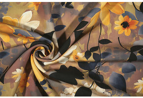 100% Viscose Marigora Flowers