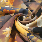 100% Viscose Marigora Bloemen