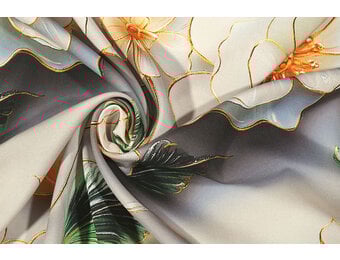 100% Viscose Lunella Flowers