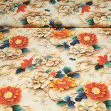 100% Viskose Florion Blumen