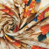 100% Viscose Florion Flowers