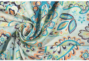 100% Viskose Turisca Paisley