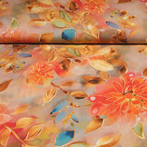 100% Viscose Solmara Bloemen