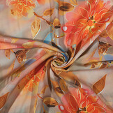 100% Viscose Solmara Flowers