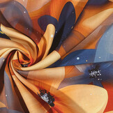 100% Viscose Fiorange Flowers