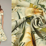 100% Viscose Florinelle Flowers