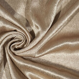 Crinkle Satijn Licht Taupe
