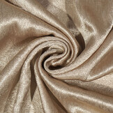 Crinkle Satijn Licht Taupe