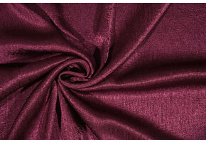Crinkle Satin Bordeaux