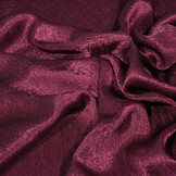 Crinkle Satin Bordeaux