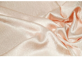 Crinkle Satin Champagne Pink