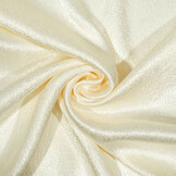 Crinkle Satin Creme