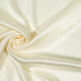 Crinkle Satin Creme