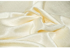 Crinkle Satin Creme