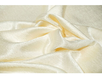 Crinkle Satin Creme