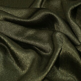 Crinkle Satijn Donker Army Groen