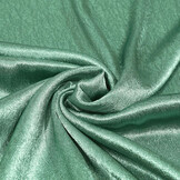 Crinkle Satin Jadegrün