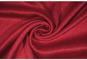 Crinkle Satijn Rood