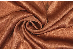 Crinkle Satin Brique
