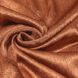 Crinkle Satijn Brique