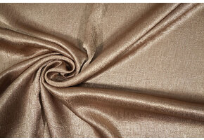 Crinkle Satin Taupe